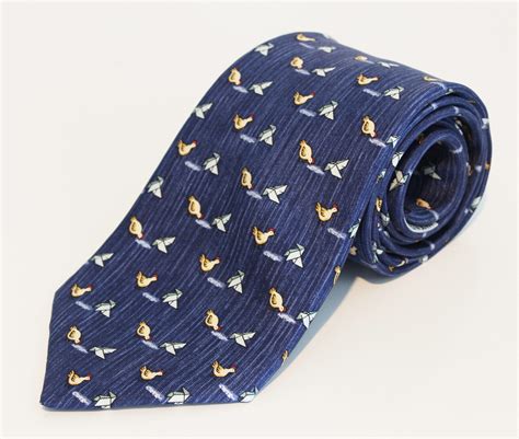 NWT Hermes Paris Origami Chicken Silk Tie 